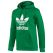 Trefoil Hoodie, Color: Fairway/White
